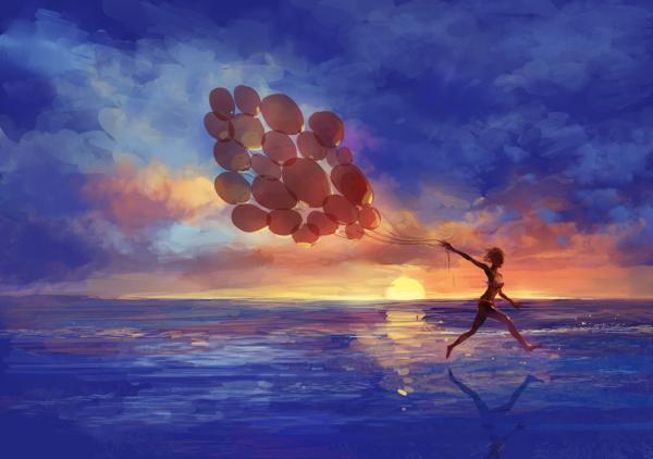 Digital Paintings by Zhu Haibo