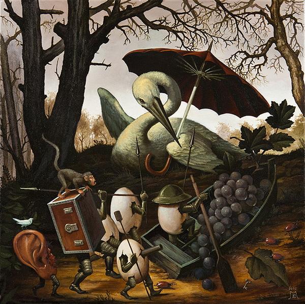 Surreal Paintings by Mike Davis