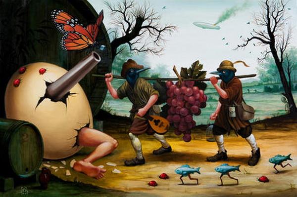 Surreal Paintings by Mike Davis