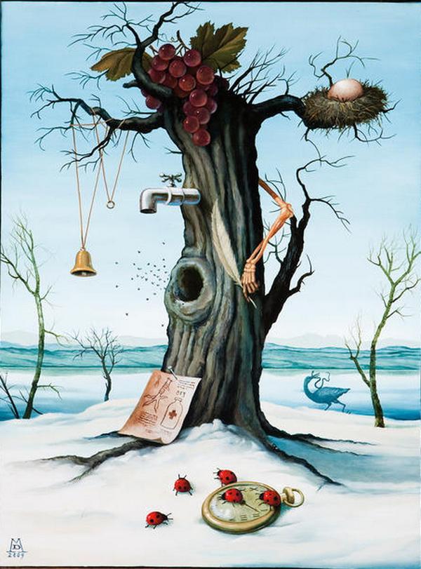Surreal Paintings by Mike Davis