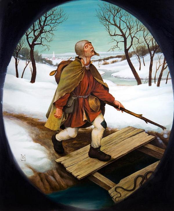 Surreal Paintings by Mike Davis