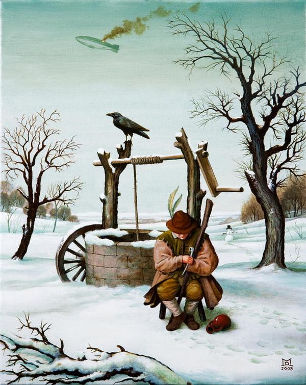 Surreal Paintings by Mike Davis