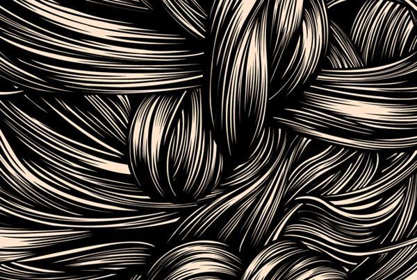 Hair Illustrations by Gerrel Saunders