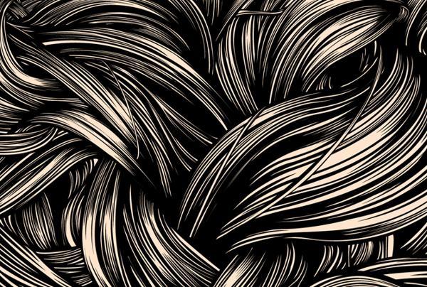 Hair Illustrations by Gerrel Saunders
