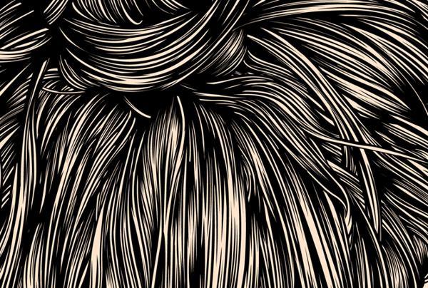 Hair Illustrations by Gerrel Saunders