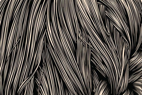 Hair Illustrations by Gerrel Saunders