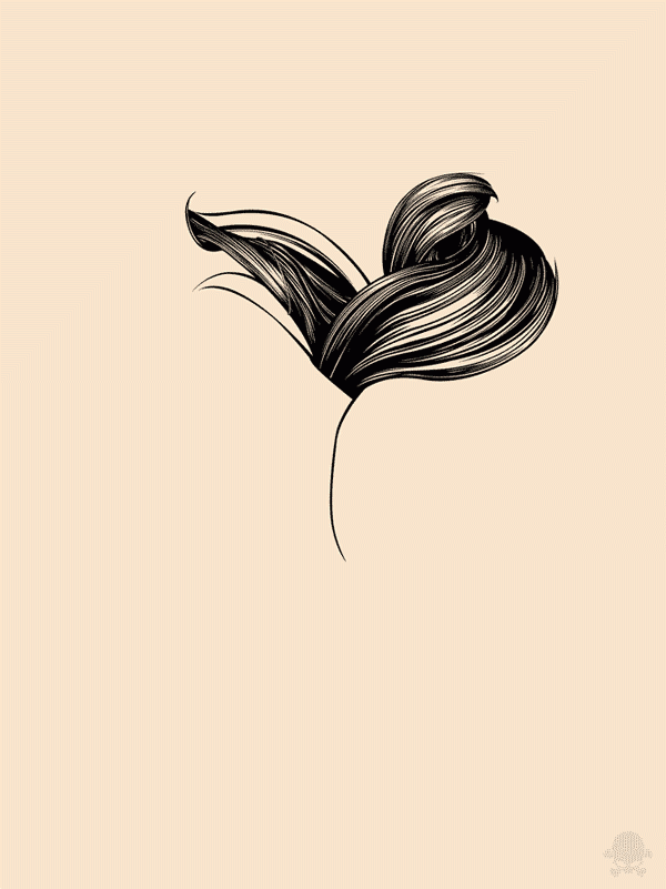 Hair Illustrations by Gerrel Saunders