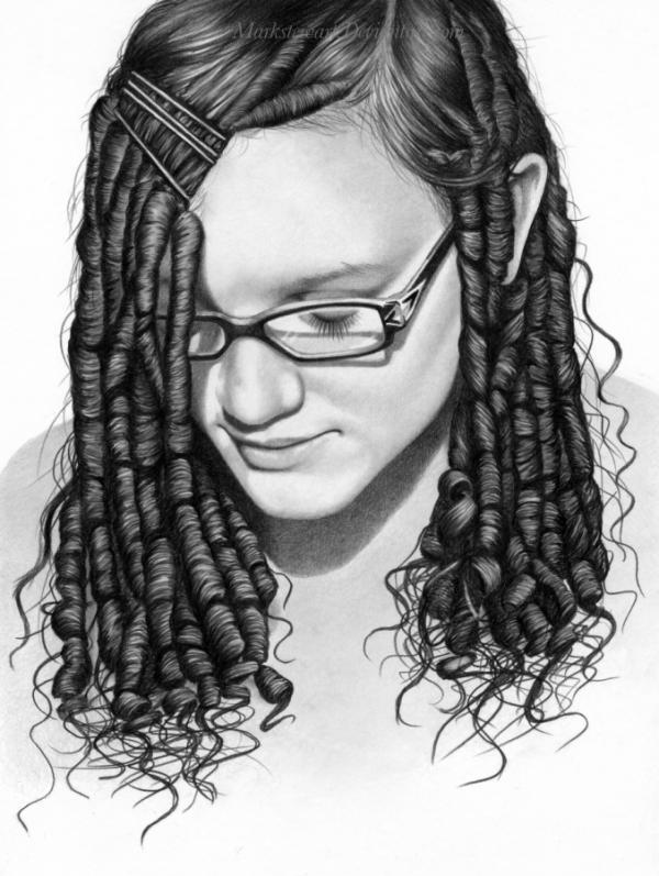 Pencil drawings by Mark Stewart