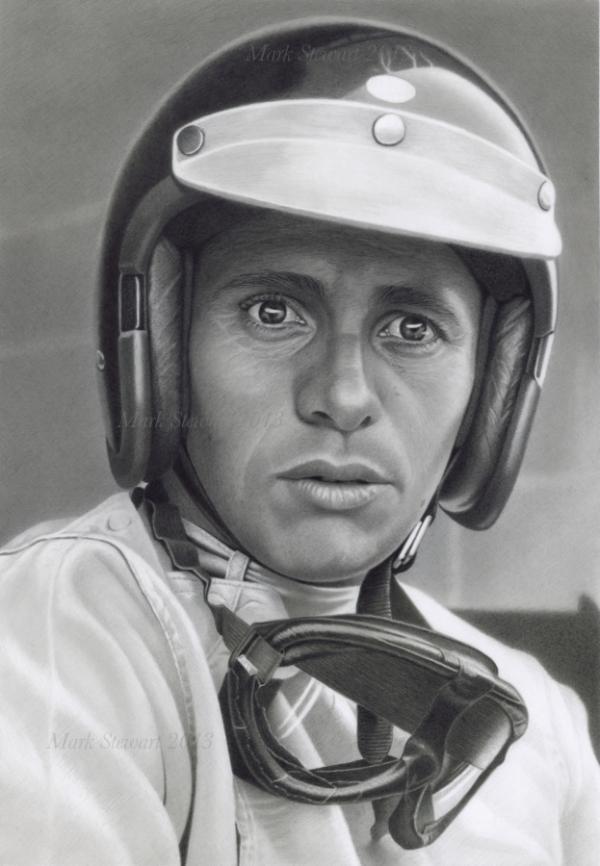 Pencil drawings by Mark Stewart
