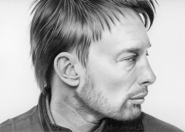Pencil drawings by Mark Stewart