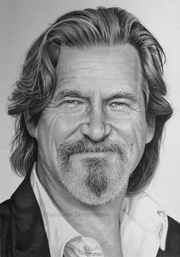 Pencil drawings by Mark Stewart