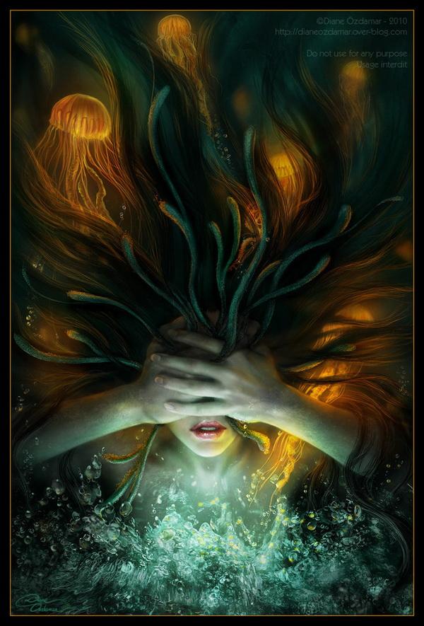 Digital Paintings by Diane Özdamar