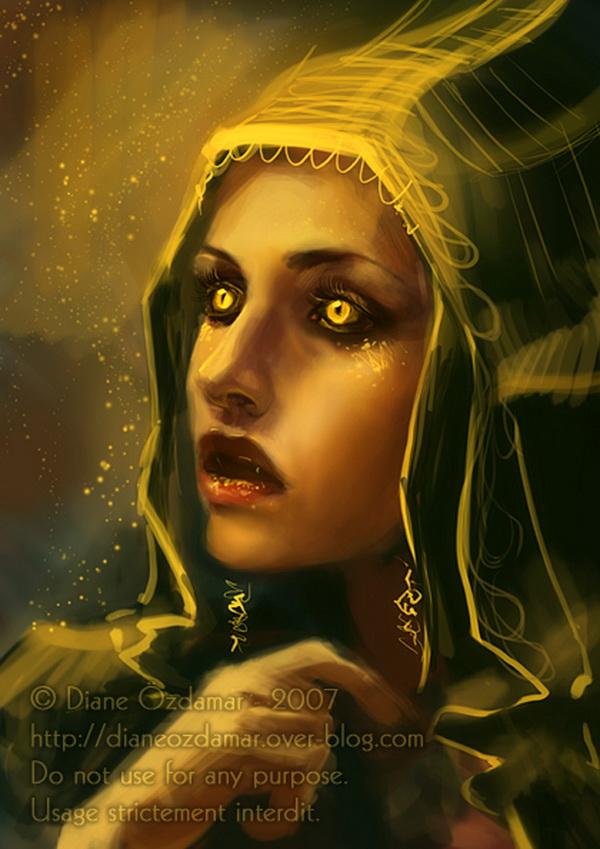 Digital Paintings by Diane Özdamar