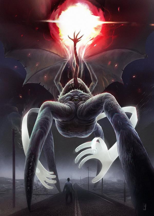 Creepy Dream Characters by Andreas Zafiratos