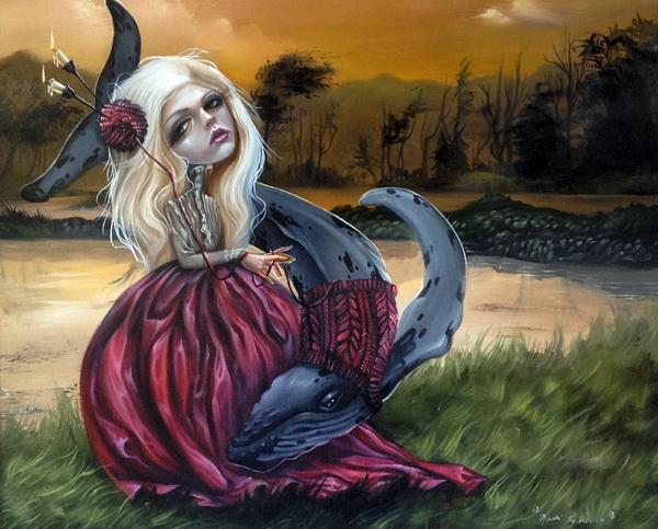 Whimsical Fantasy Illustrations by Kurtis Rykovich
