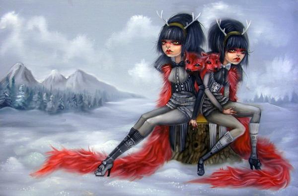 Whimsical Fantasy Illustrations by Kurtis Rykovich