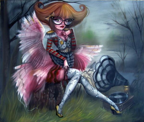 Whimsical Fantasy Illustrations by Kurtis Rykovich
