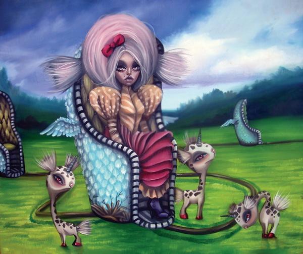 Whimsical Fantasy Illustrations by Kurtis Rykovich