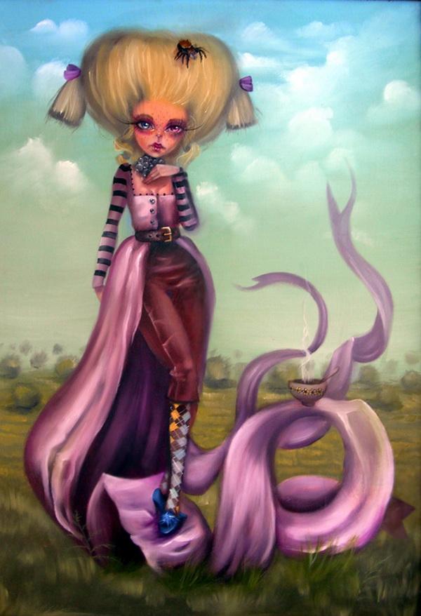 Whimsical Fantasy Illustrations by Kurtis Rykovich