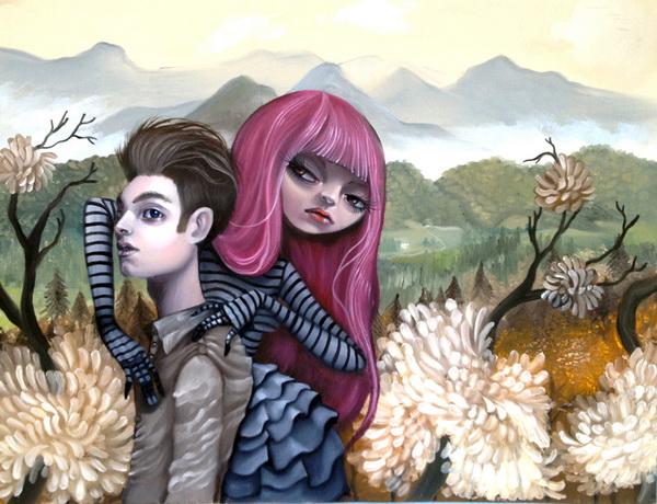 Whimsical Fantasy Illustrations by Kurtis Rykovich
