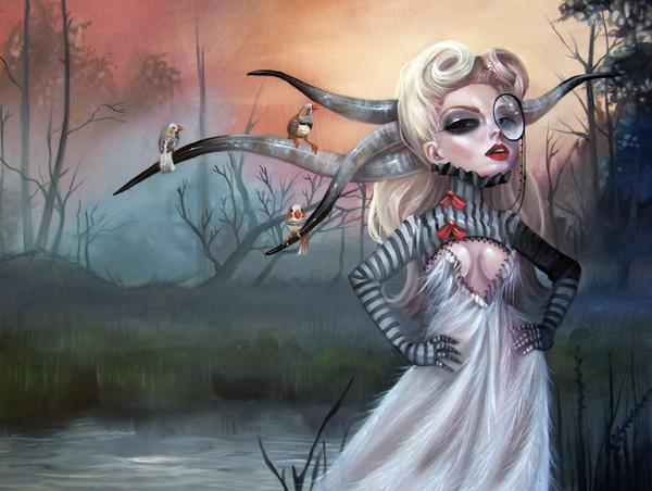 Whimsical Fantasy Illustrations by Kurtis Rykovich