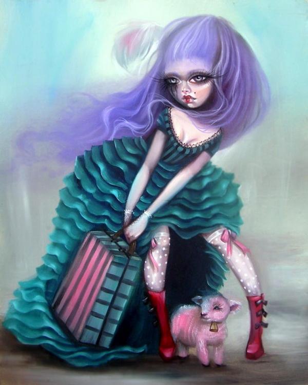 Whimsical Fantasy Illustrations by Kurtis Rykovich