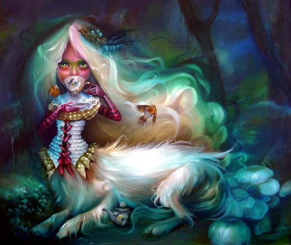 Whimsical Fantasy Illustrations by Kurtis Rykovich