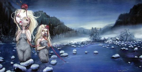 Whimsical Fantasy Illustrations by Kurtis Rykovich