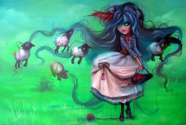 Whimsical Fantasy Illustrations by Kurtis Rykovich