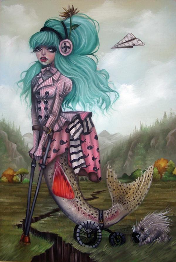 Whimsical Fantasy Illustrations by Kurtis Rykovich