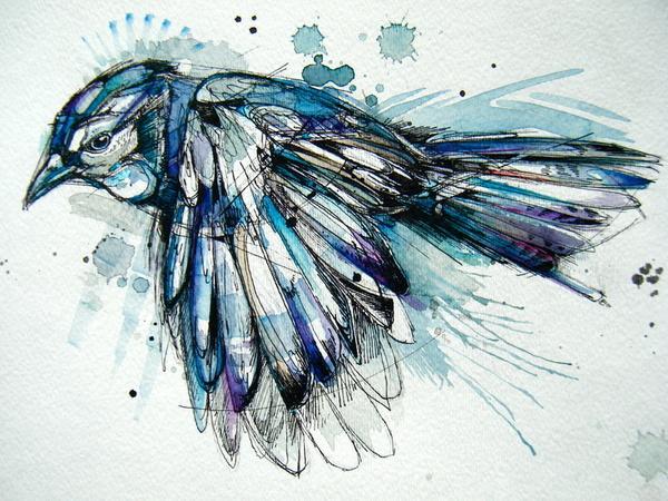 Watercolor Animals by Abby Diamond