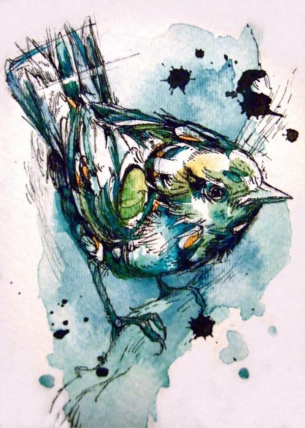 Watercolor Animals by Abby Diamond