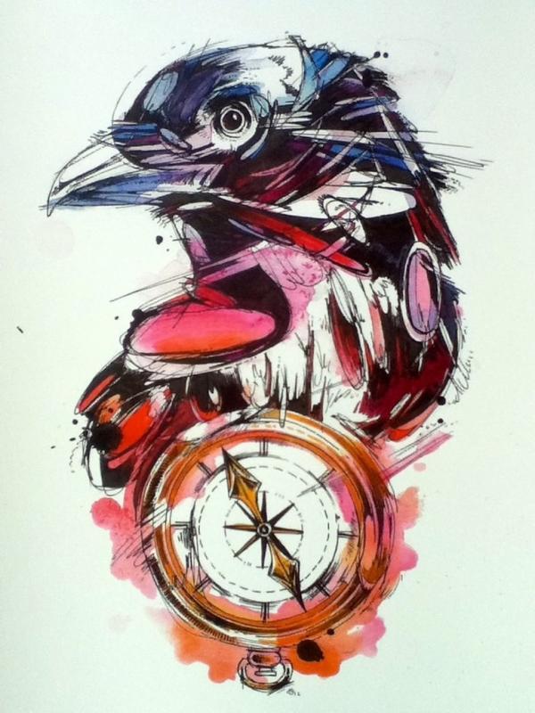 Watercolor Animals by Abby Diamond