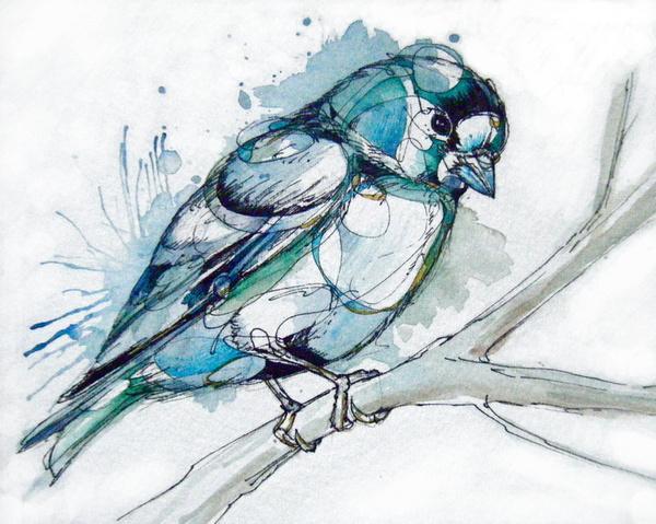 Watercolor Animals by Abby Diamond