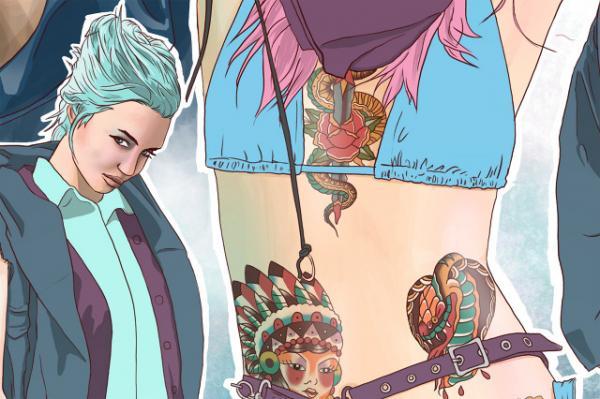 Tattoo Illustrations by Francis Kmiecik