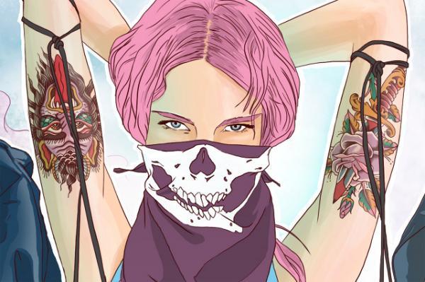 Tattoo Illustrations by Francis Kmiecik
