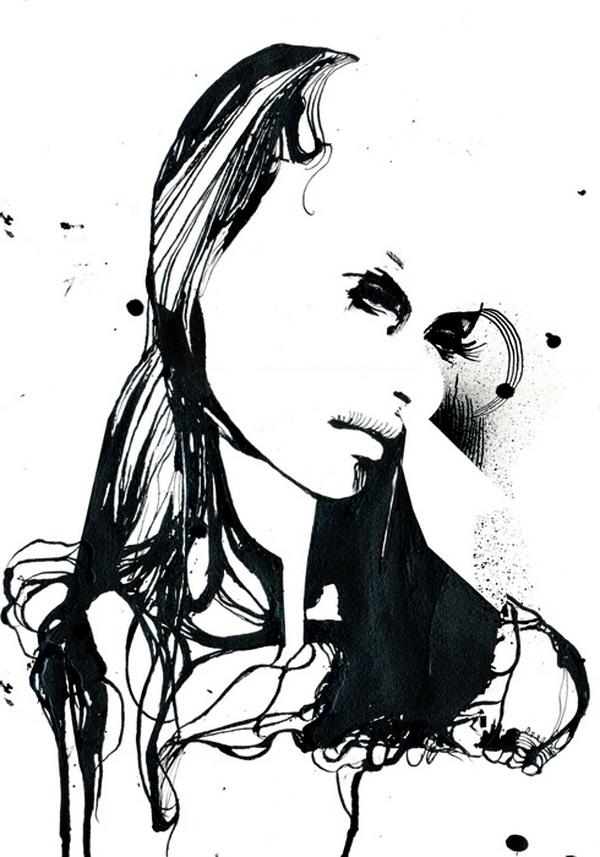 Fashion Illustrations by Naja Conrad-Hansen