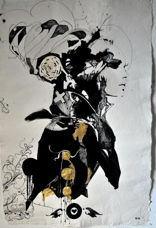 Fashion Illustrations by Naja Conrad-Hansen