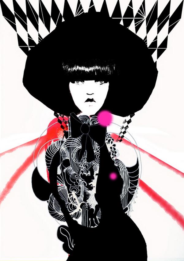 Fashion Illustrations by Naja Conrad-Hansen