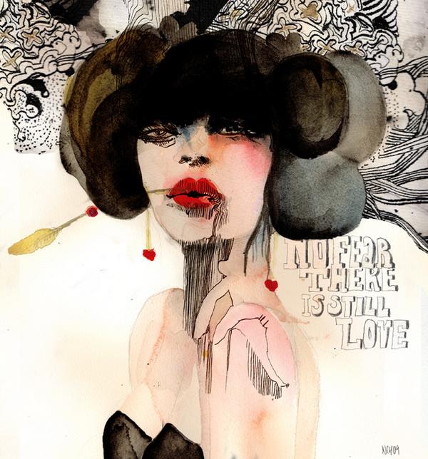 Fashion Illustrations by Naja Conrad-Hansen
