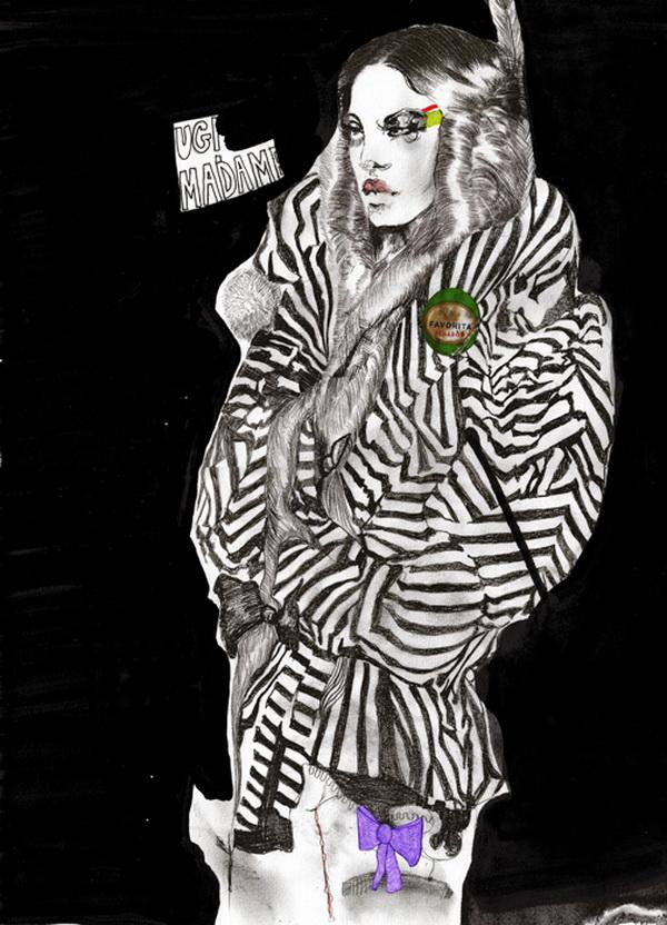 Fashion Illustrations by Naja Conrad-Hansen