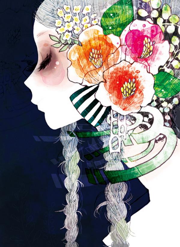 Cute Illustrations by Kazuko Taniguchi