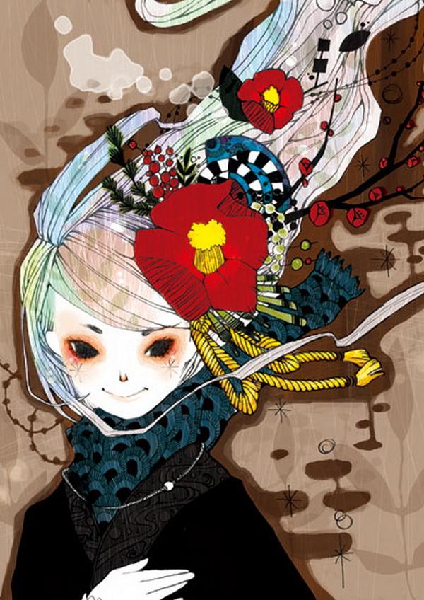 Cute Illustrations by Kazuko Taniguchi