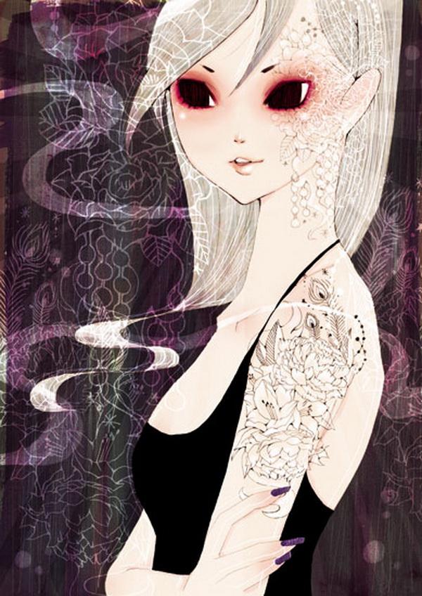 Cute Illustrations by Kazuko Taniguchi