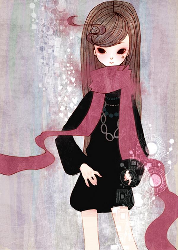 Cute Illustrations by Kazuko Taniguchi