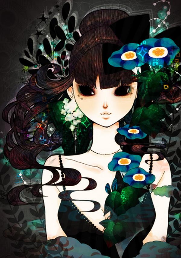 Cute Illustrations by Kazuko Taniguchi