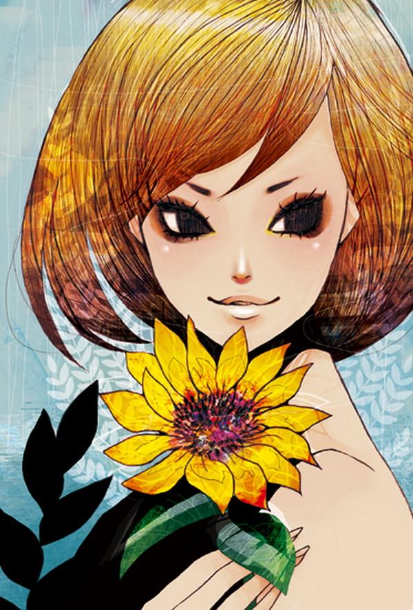 Cute Illustrations by Kazuko Taniguchi