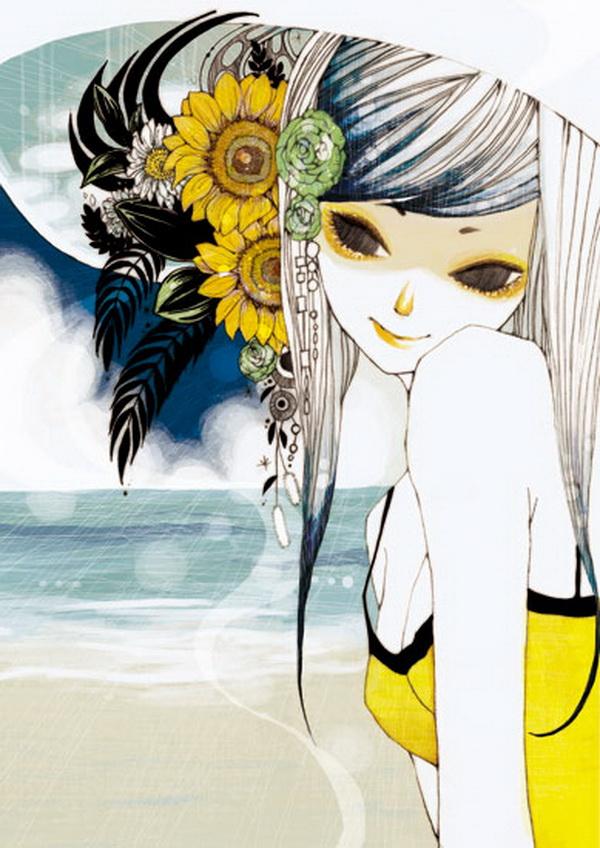 Cute Illustrations by Kazuko Taniguchi