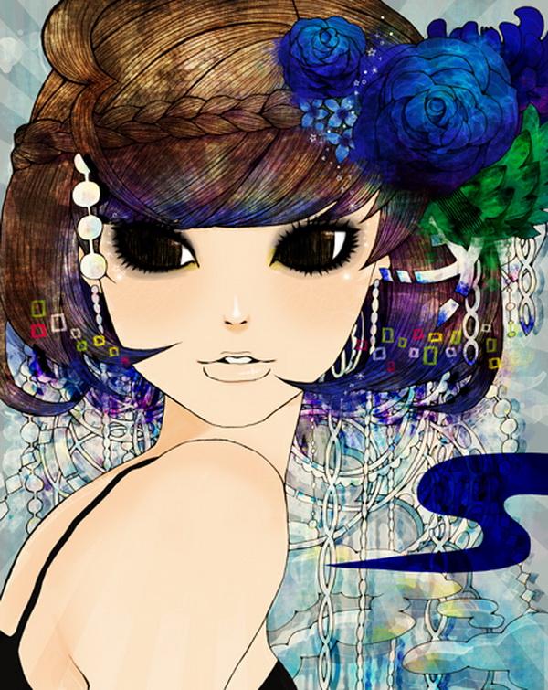Cute Illustrations by Kazuko Taniguchi