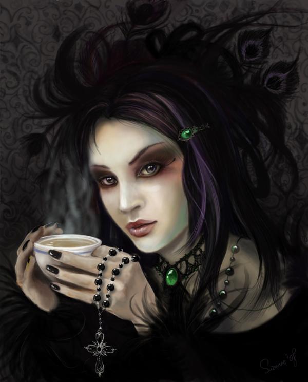 Gothic Dark Art by Suzanne Gildert